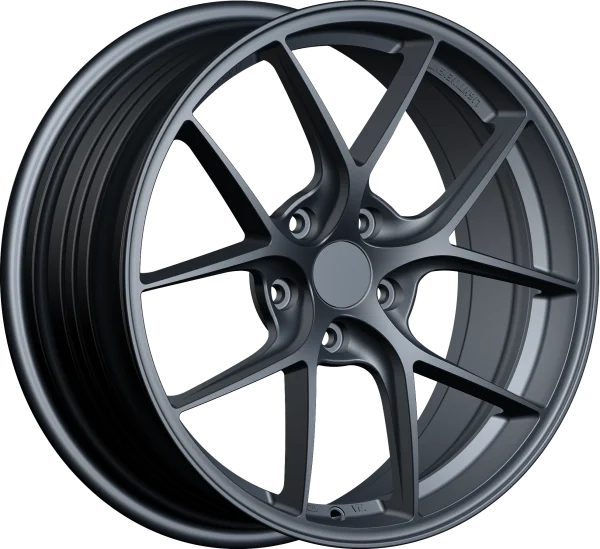 YKW Replicas – MF5 – Gunmetal – 18″x8″ 40mm – All weather Wheels – RW180091