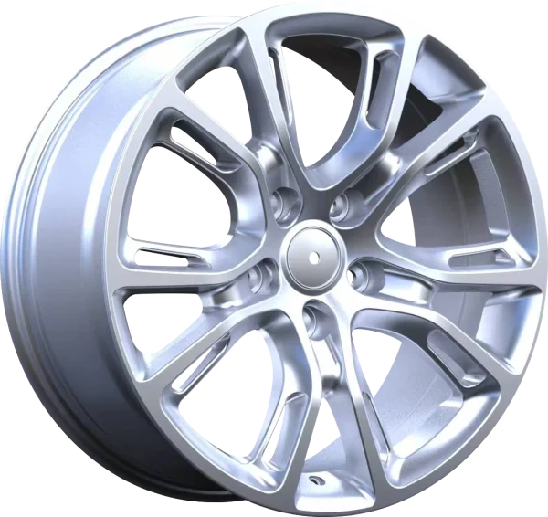 YKW Replicas – MF6 – Silver – 18″x8″ 34mm – All weather Wheels – RW180056