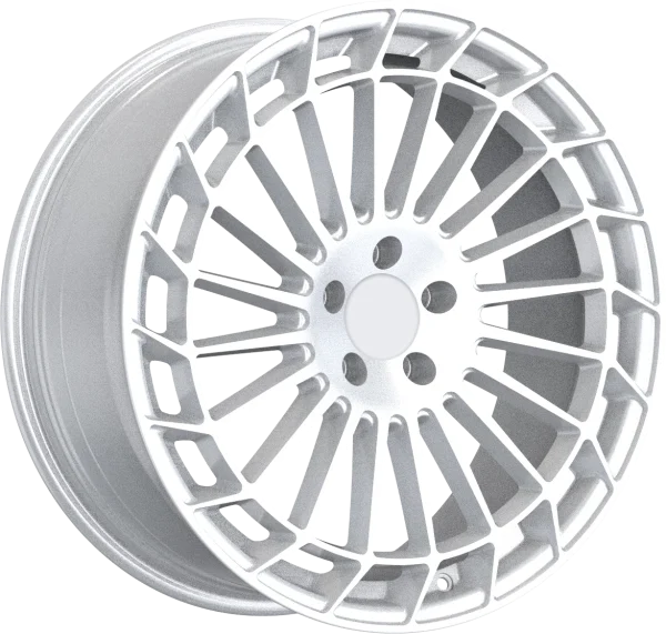 YKW Replicas – MR3 – Silver – 19″x8″ 30mm – All weather Wheels – RW150029