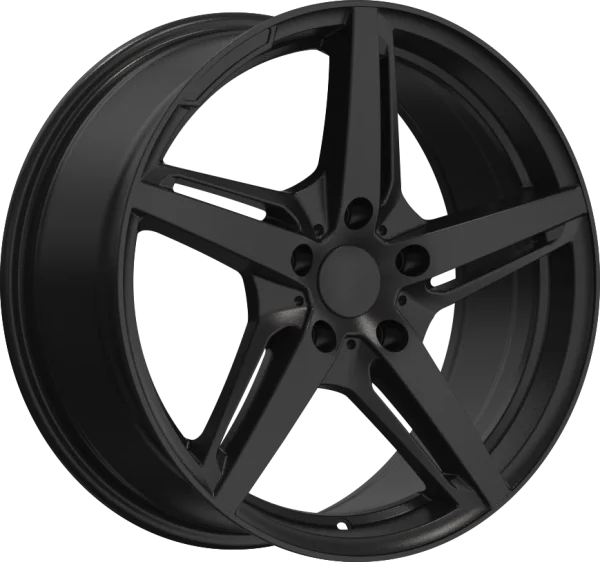 YKW Replicas – MR5 – Black – 18″x8″ 35mm – All weather Wheels – RW150043