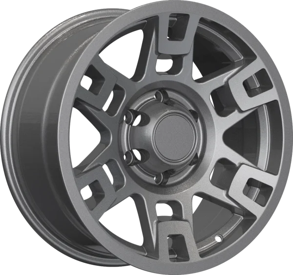 YKW Replicas – TR2 – Gunmetal – 17″x8″ 5mm – All weather Wheels – RW150003