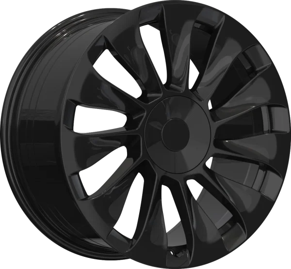 YKW Replicas – TS2 – Black – 19″x9.5″ 35mm – All weather Wheels – RW150025